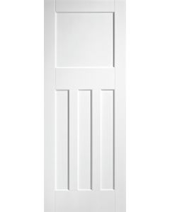 DX 30's Style White Primed Internal Door
