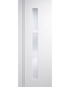 Sierra Blanco White Obscure Glazed Pre-Finished Internal Door