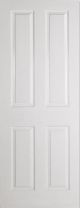 Canterbury / Oakfield / Victorian (Grained) 4 panel Internal Fire Doors FD30